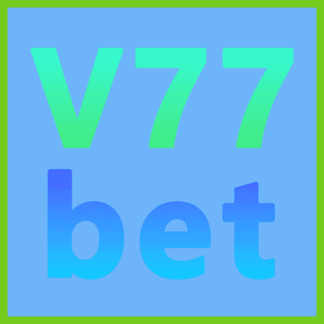 Imagem promocional da V77BET mostrando a plataforma e suas vantagens